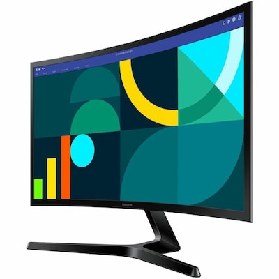 Samsung S3 24 Curved FHD VA 100Hz AMD FreeSync Monitor, Black (LS24D368GANXZA)