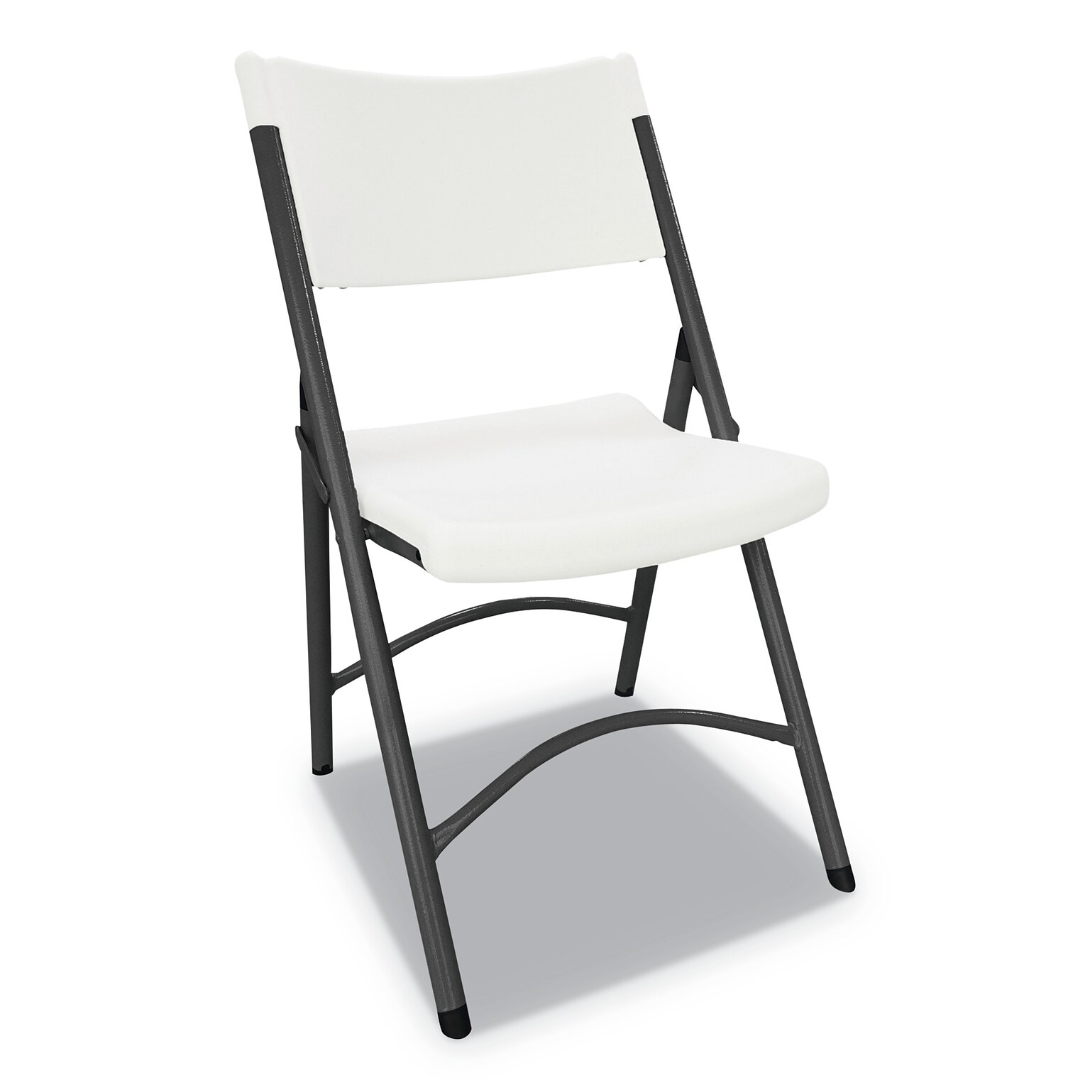 Alera® Resin Office Folding Chair, White, 4/Carton (ALEFR9302)