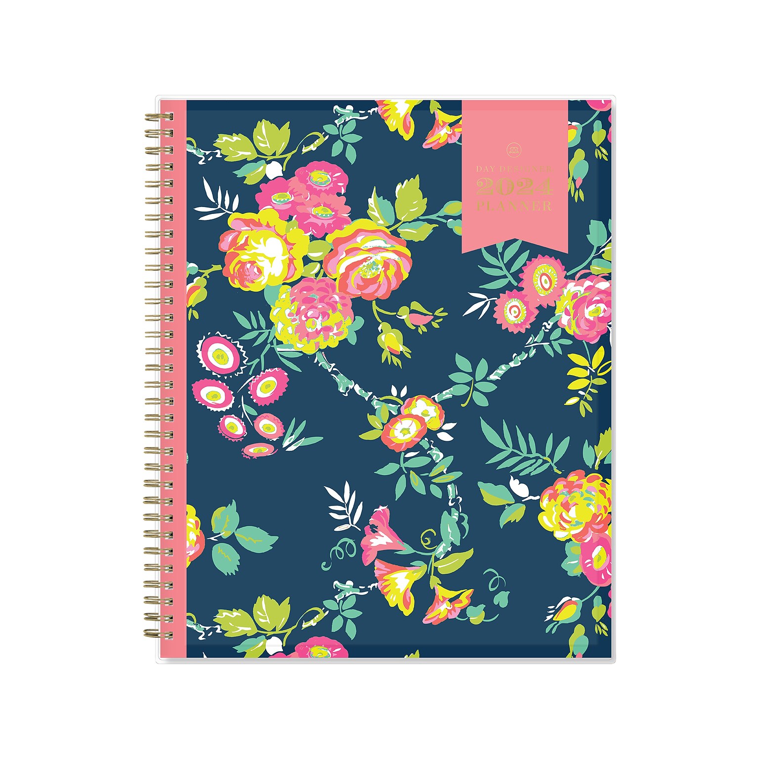 2024 Blue Sky Day Designer Peyton Navy 8.5 x 11 Weekly & Monthly Planner, Multicolor (103617-24)