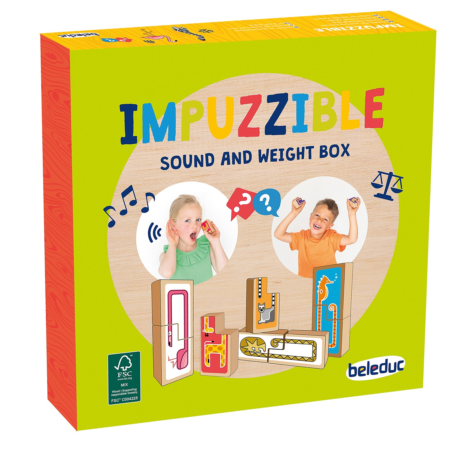 Beleduc Impuzzible Game, 20 Pieces/Pack (PLWB23605)