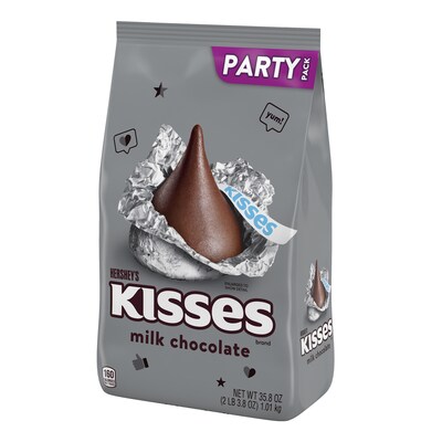 HERSHEY'S KISSES Milk Chocolate Pieces, 35.8 oz. (HEC13480)