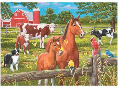 Willow Creek Farm Friends 1000-Piece Jigsaw Puzzle (49465)