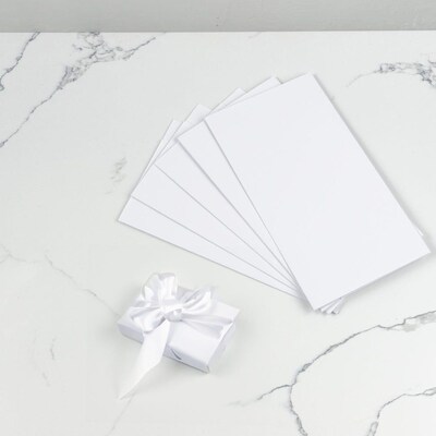 JAM Paper Wrapping Paper Sheets, 25' x 20", White, 6/Pack(2770135262WH)