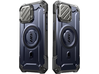 SUPCASE Unicorn Beetle MAG XT Rugged Case for iPhone 15 Pro, Shock-Absorbing, Dark Blue