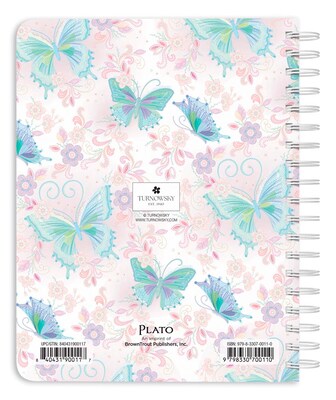 2025-2026 Plato House of Turnowsky 6 x 7.75 Academic Year Weekly Planner, Multicolored (9798330700