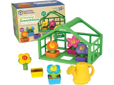 Learning Resources Growing Greenhouse Color and Number Playset (LER3605)