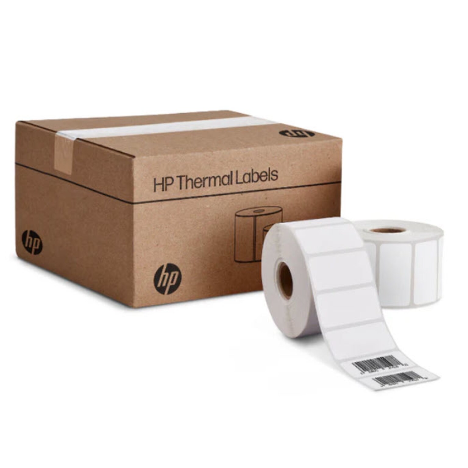 HP Direct Thermal Labels, 2 x 1, White, 2750 Labels/Pack (HPKER2X1PK2)