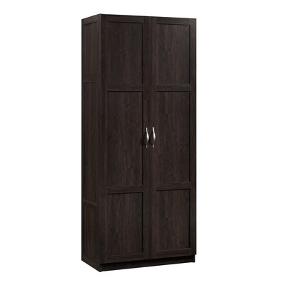 Sauder Select 71H Storage Cabinet with 4 Shelves, Cinnamon Cherry (419496)