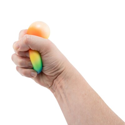 Charles Leonard Sensory Balls, Multicolored, 12/Pack (AVTCL95678)