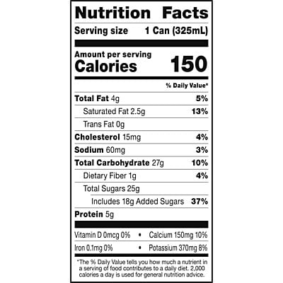 Café Bustelo Ready to Drink Café con Leche Liquid Coffee, Espresso Roast, 11 oz., 12 Cans/Carton (91480)