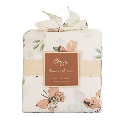 Cane Baby Parker Quilted Change Pad Cover, Butterfly (BC-100CPC-5)