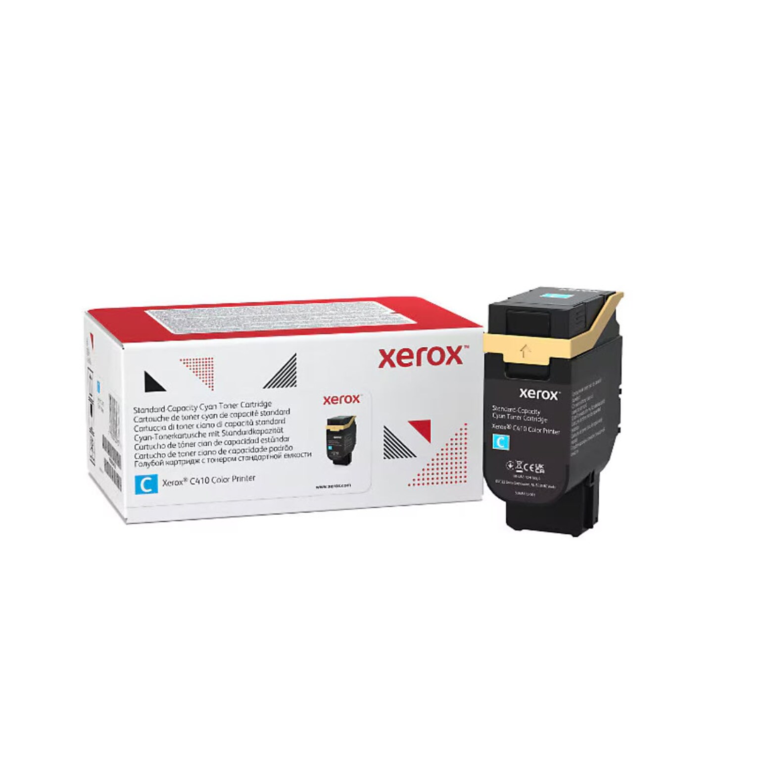 Xerox Cyan Standard Capacity Toner Cartridge For The Xerox C410/C415