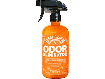 Angry Orange Pet Odor Eliminator Spray, Fresh Orange Blast Scent, 20 Fl. Oz. (AOR-20OZ)