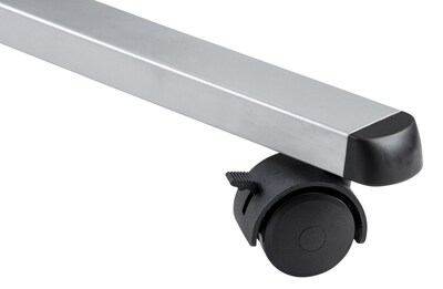 National Public Seating BPFT Series Foldable Rectangular Training Table, 24"W x 60"D, Plastic, Charcoal (BPFT246020)