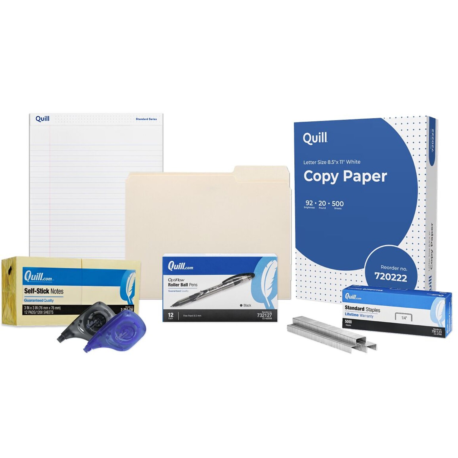 Quill Brand Office Supplies Bundle