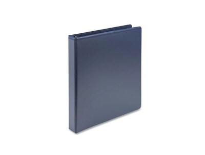 Samsill Earths Choice 1 3 D-Ring View Binder, Indigo, 2/Pack (SAMU69341)