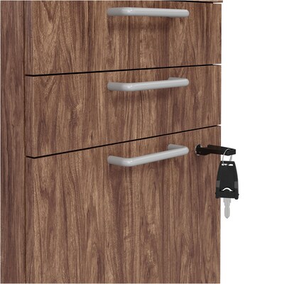 Union & Scale™ Essentials 3-Drawer Mobile Vertical File Cabinet, Letter/Legal, Lockable, 24.3H x 15