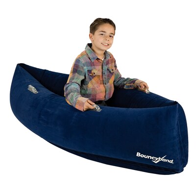 Bouncyband Comfy Hugging Peapod Sensory Pod, 60", Blue (BBAPD60BU)