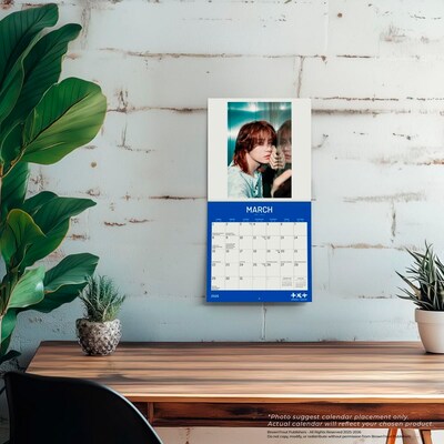 2026 BrownTrout TXT 7" x 7" Monthly Wall Calendar (9798330701490)