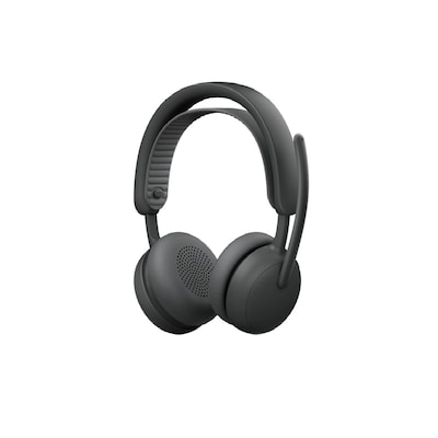 Logitech Zone Wireless 2 ES Noise Canceling Bluetooth Stereo On-Ear Headset, USB-C, MS Certified (981-001492)