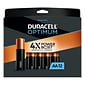 Duracell Optimum AA Alkaline Battery, 12/Pack (OPT1500B12PRT)