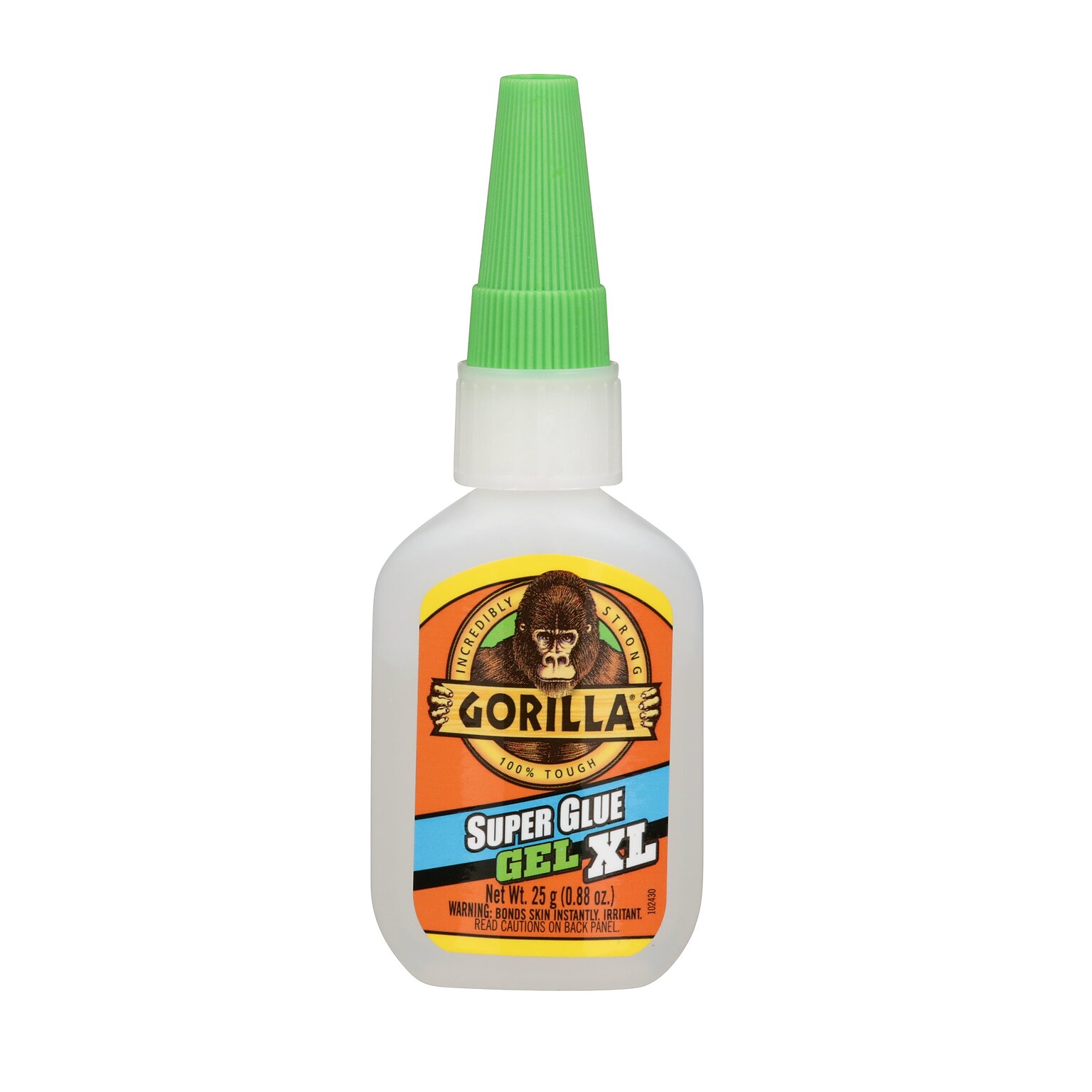 Gorilla Gel Super Glue, 0.88 oz., Clear (102433)