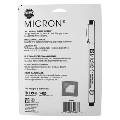 Sakura Pigma Micron Pens, Assorted Colors, 8/Pack (SAK30066)