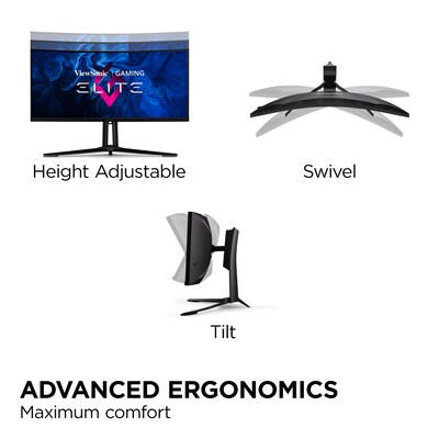 ViewSonic 34" Curved 200Hz LED Gaming Monitor, Black (XG341C-2K)