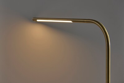 Adesso Cullen LED Desk Lamp, 24"H, Antique Brass (4353-21)