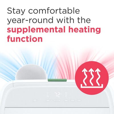 Frigidaire 115-Volt 14000 BTU 10000 (BTU DOE) Portable Air Conditioner, WiFi Enabled, White (FHPH142AA1)