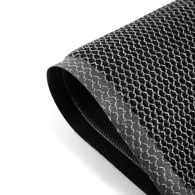 Floortex Doortex Meshmat Indoor Entrance Mat, 24 x 16, Metallic Gray (NREMFLYV0014)