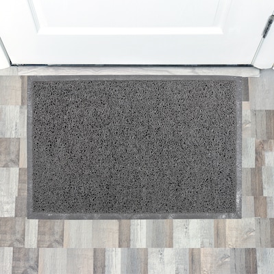 Floortex Doortex Twistermat Indoor Entrance Mat, 60 x 36, Storm Gray (NREMFLVA0009)