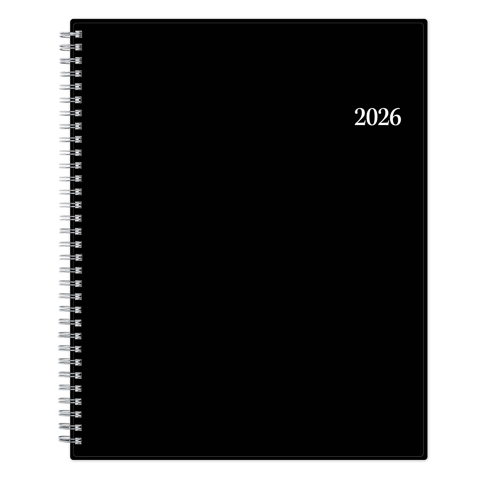 2026 Blue Sky Enterprise 8.5 x 11  Weekly & Monthly Appointment Book, Plastic Cover, Black (111289-26)