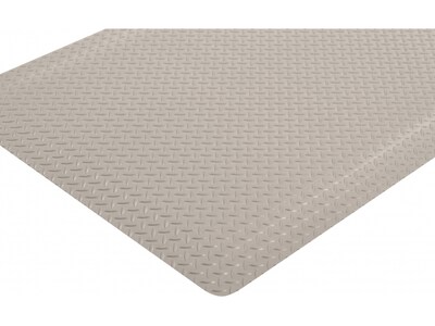 NoTrax Saddle Trax Anti-Fatigue Mat, 60" x 36", Gray (979S0035GY)