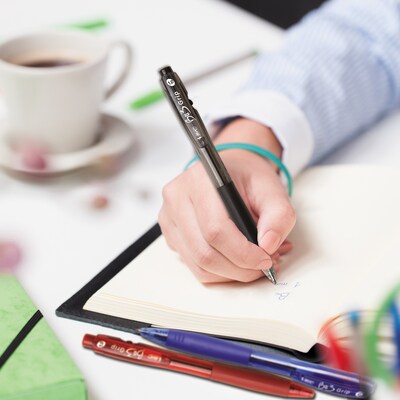 BIC BU3 Retractable Ballpoint Pens, Medium Point (1.0mm), Black, Dozen (BU311BLK)