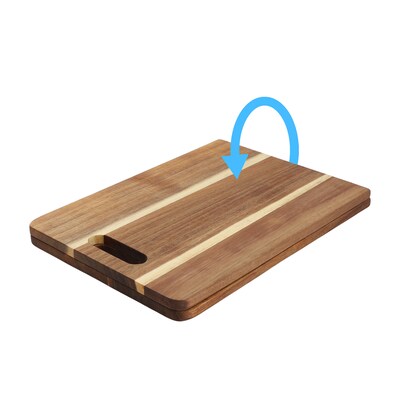 MegaChef 33" x 12" Acacia Wood Folding Cheese Cutting Board (935122174M)