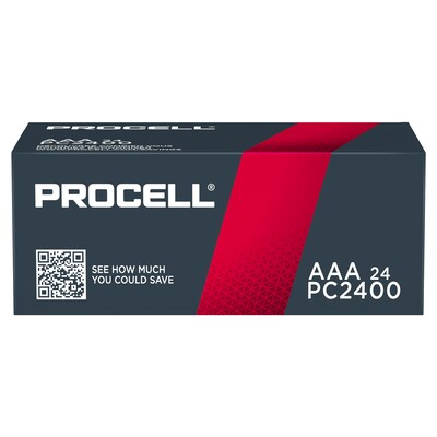 Procell AAA Alkaline Battery, 144/Pack (PC2400)