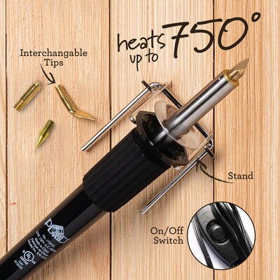 Plaid Wood Burning Tool Set, 2 Packs/Bundle (PDE30725E-2)