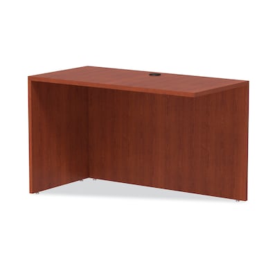 Alera Valencia Series U and L Groupings in Medium Cherry, Reversible Return/Bridge Shell, 48"W (VA354824MC)