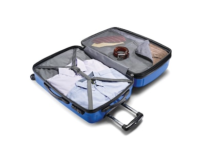 Samsonite Winfield 2 Fashion Polycarbonate 3-Piece Luggage Set, Nordic Blue (56847-0577)