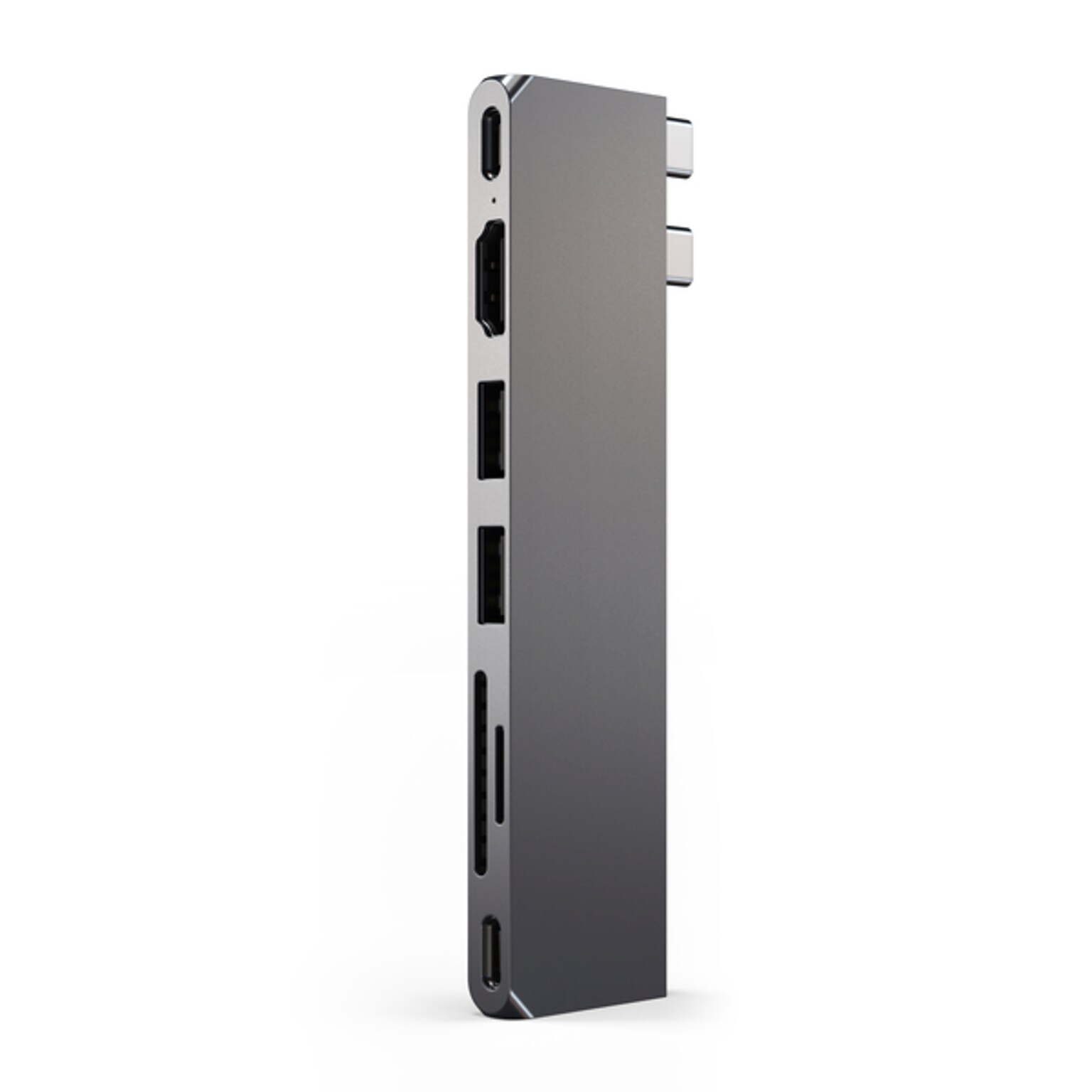 Satechi Pro Slim Multiport Hub for Laptops, Space Gray (ST-HUCPHSM)