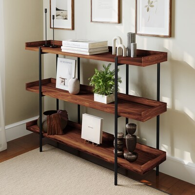 Flash Furniture HERCULES Series 18 Storage Shelf, Rustic (JN2542B3)