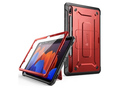 SUPCASE Unicorn Beetle Pro Rugged Case for Galaxy Tab S8 Ultra, Metallic Red (Red SUP-2022TabS8Ultra