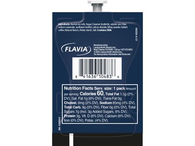 Lavazza Classic Latte Coffee Flavia Freshpacks, 72/Carton (48688)