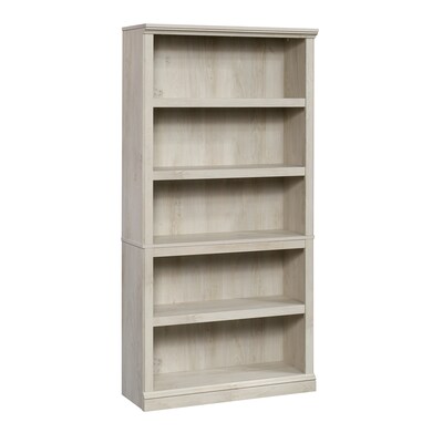 Sauder Select 70H 5-Shelf Bookcase, Chalked Chestnut (423033)