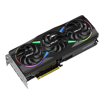 PNY NVIDIA GeForce RTX 5070 Ti EPIC-X ARGB OC Triple Fan PCIe 5.0 16GB GDDR7 Gaming Graphics Card, 2