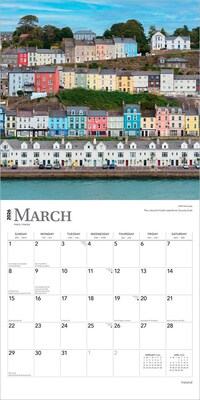 2026 BrownTrout Ireland 12" x 12" Monthly Wall Calendar (9798330703937)