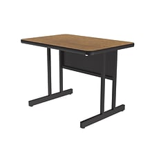 Correll Training Room Table, 48x24, Medium Oak (CS2448TF-06)