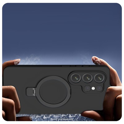 SaharaCase Venture Series MagSafe Compatible Phone Case for Samsung Galaxy S26 Ultra, Shock Absorbing, Black (CP01143)