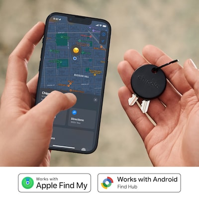 Chipolo POP Bluetooth Tracker, Black (RWS.0000006)